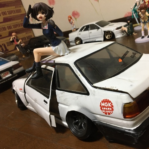 送料無料 京商ミニッツレーサー シャコタンブキ ハジメのソアラ MR-015