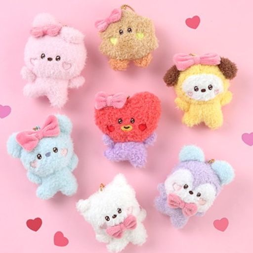 公式 ソウルコン BLACKPINK【Jisoo ジス】キーリング ぬいぐるみ